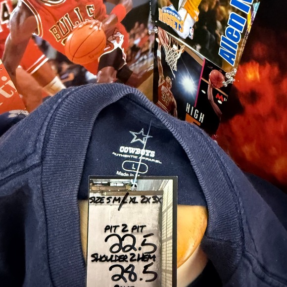 Y2K Dallas Cowboys Marion Barber NFL Football Player Tee Sz Large - Picture 6 of 6